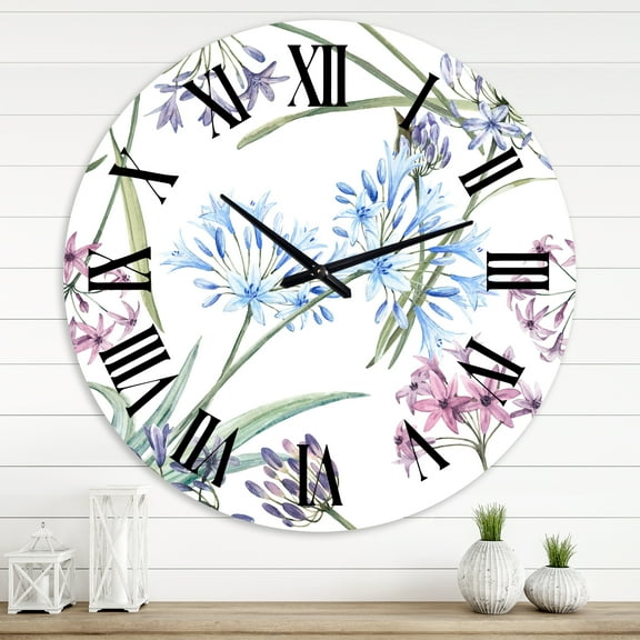 Designart 1 in Traditional Wall Clock