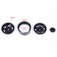 thumbnail image 4 of 4 piezas de 1,9 pulgadas Beadlock llantas de repuesto RC Car Wheel Hub para 1/10 RC Crawler Car Ndcxsfigh  libre de BPA, 4 of 8