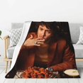 thumbnail image 2 of Flannel Blanket Jacks Music Harlow Nap Blanket Air Conditioning Blankets Couch Bed Office Blankets Soft and Cozy 80"X60", 2 of 6