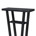 thumbnail image 2 of Convenience Concepts Newport V Table Console de Couloir à 3 Niveaux de 32 Pouces, Noir, 2 of 6
