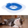 thumbnail image 1 of Cat Toilet Training Kit, Deatchable Design Cat Toilet Trainer Reusable ABS Material Stable Structure for Toilet Training on The Toilet and Pet Cleaning, 1 of 7