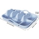 thumbnail image 2 of Juego de 2 Platos de Silicona para Tacos con Separadores y Bandejas para Salsas, Soportes Antideslizantes para Tacos de 25 cm con Asas de Transporte.A, 2 of 5