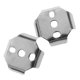thumbnail image 5 of Silver Bath Towel Rack Replacement Accessory for Bathroom Essentials 2Pcs, 5 of 5