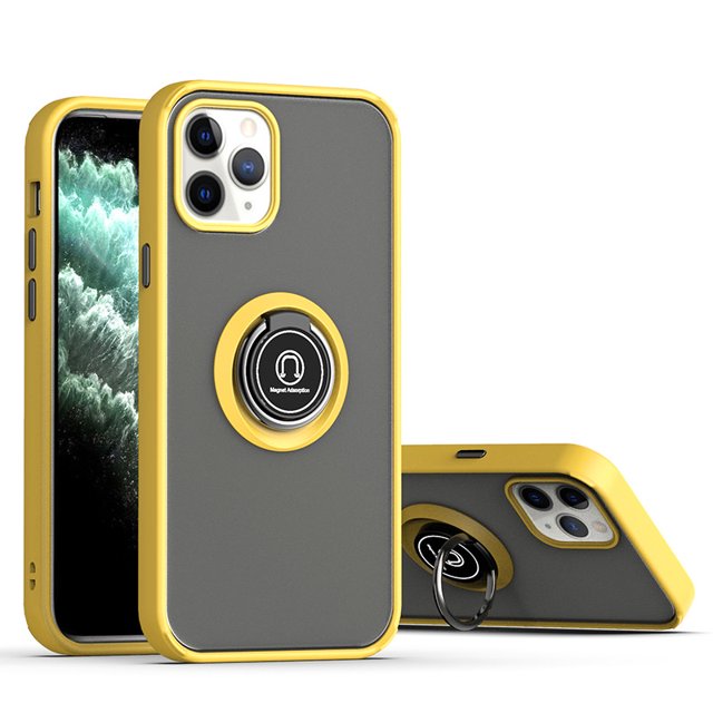 iPhone 13 Pro Max (6.7 Pouces) Étui avec Support Rotatif, Étui Hybride Robuste avec Support Anneau