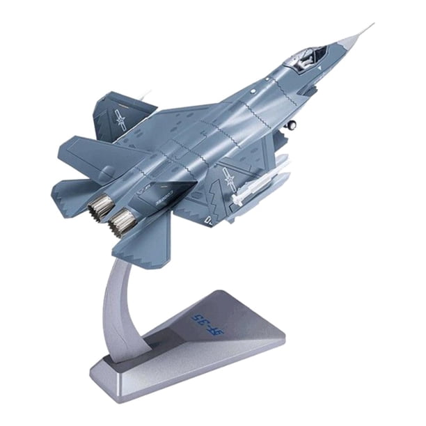 Modèle d'avion de chasse J35 de l'armée de l'air chinoise, échelle 1:100, avion militaire en alliage moulé sous pression, jouet de collection, présentoir cadeau  26