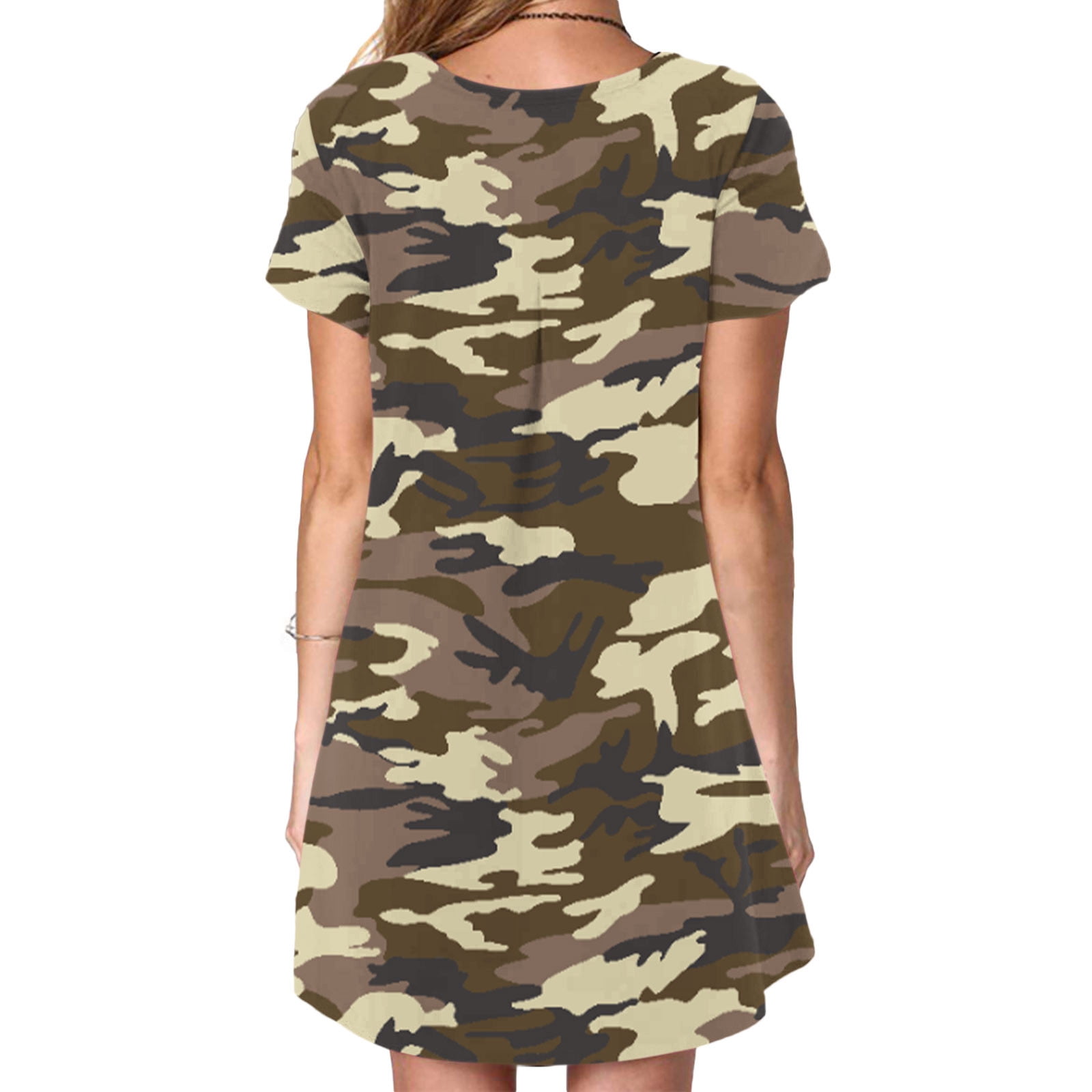 Dresses Summer Dress women'S Casual Summer T Shirt Dress Loose