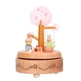 thumbnail image 1 of Caja De Música, Caja De Música De Animales De Dibujos Animados De Madera De Haya Fuerte Para Regalos De Navidad Para Premios De Estudiantes Para Regalos De Cumpleaños Para ANGGREK Birthday Music Box, 1 of 8