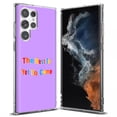 thumbnail image 1 of TalkingCase Slim Phone Case Compatible for Samsung Galaxy S22 Ultra 5G, Best Is Yet To Come Print, Thin Light, Flexible, Soft, USA, 1 of 6