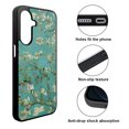 thumbnail image 2 of WIRESTER Shockproof Soft Rubber Cover Case for Samsung Galaxy A17 5G 6.7" 2025, Almond Blossom Van Gogh, 2 of 5