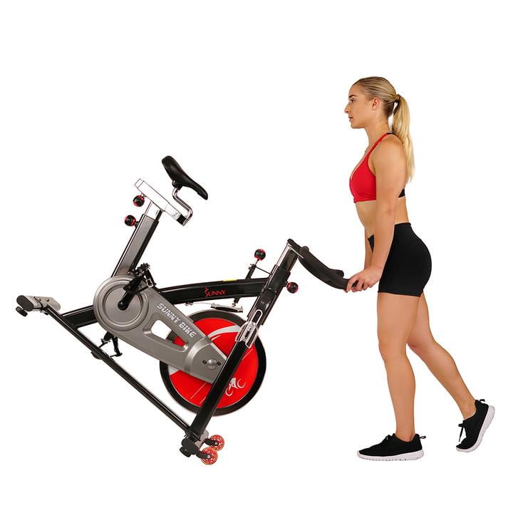 Sunny spin bike sales 49 lb flywheel