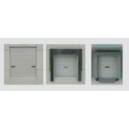 - Walthers Cornerstone HO Scale Building/Structure Kit Truck & Railroad Dock Doors