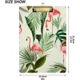 thumbnail image 3 of FMSHPON Flamingos Clipboard Hardboard Wood Nursing Clip Board and Pull for Standard A4 Letter 13x9 inches, 3 of 8