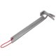 thumbnail image 5 of Hammer Al Aire Libre, Mango de Aleación de Aluminio de Martillo de Martillo de Acero inoxidable para Jardinería para Jardinería para Mochileros para acampar al aire, 5 of 7