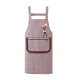 thumbnail image 1 of Delantal de cocina unisex impermeable y resistente al aceite con bolsillos, de poliéster antimanchas, para hombres y mujeres, con soporte ajustable para el cuello, ideal para el hogar, la cocina o, 1 of 6