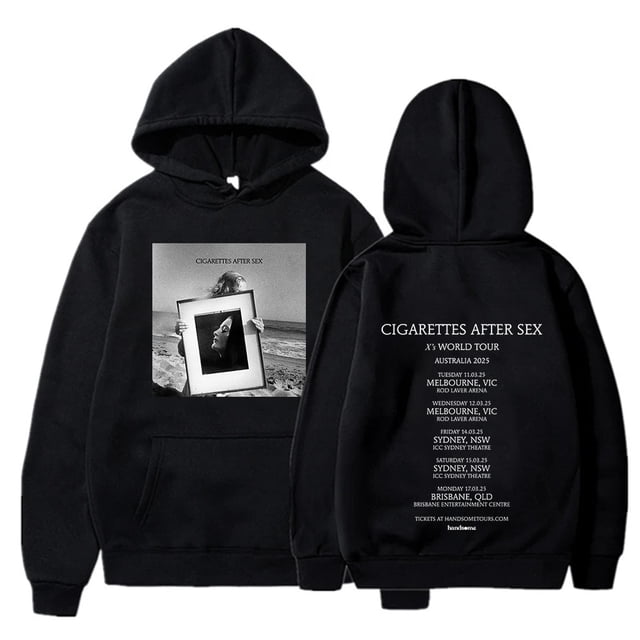 Sudadera con capucha de la gira mundial de cigarrillos, ropa de calle Harajuku, Hip Hop, música, regalo para fanáticos, 2024