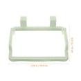 thumbnail image 2 of SWETRACE Soporte Para Bolsas De Basura Colgante Verde Ajustable Para Puertas De Gabinete Y Cajones, 2 of 8