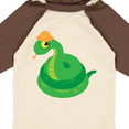 thumbnail image 4 of Inktastic Cute Snake Boys or Girls Long Sleeve Baby Bodysuit, 4 of 5