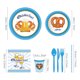 thumbnail image 2 of TRKIYQC Juego de vajilla de Oktoberfest, plato, servilleta, taza, cubiertos, globo de paja, mantel, accesorio de fiesta, decoración del hogar TRKIYQC casual, 2 of 9