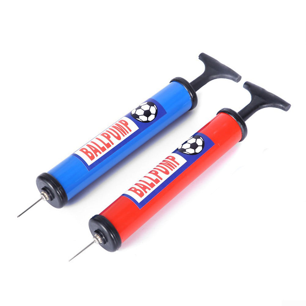 30cm Blue Inflating Football,Basketball Hand Pump Air Needle Ball Adapter 