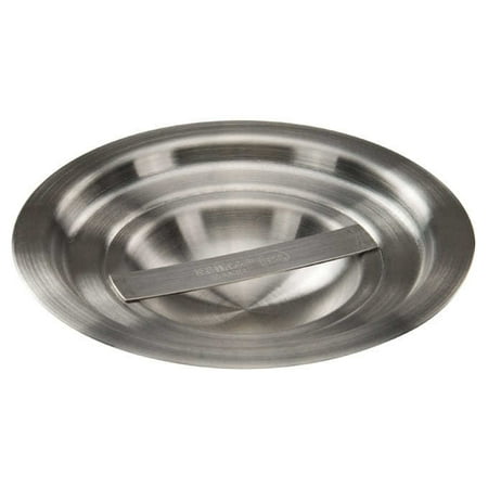 - Winco BAMN-1.25C, 5-Inch Dia 1.25-Quart Stainless Steel Bain Marie Pot Cover, NSF