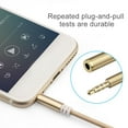 thumbnail image 4 of Braided 3.5mm Male to Female Extension Audio Adapter Cable for Laptop Speaker, 4 of 7