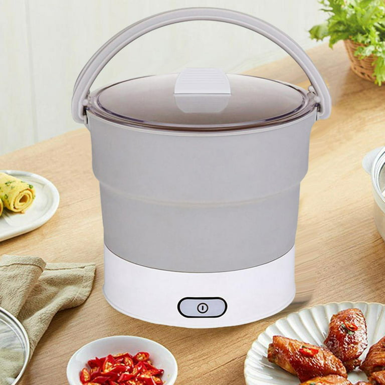 Factory Direct Double-Layer Electric Hot Pot Stainless Steel Steamer  Dormitory Electric Steamer Home Small Cooking Pot - China Stainless Steel Steamer  Cooking Pot and Electric Cooking Pot price
