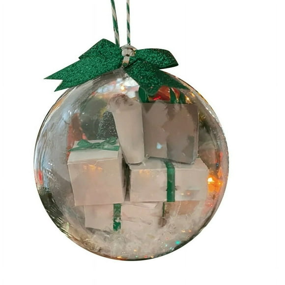 Mini Packages Ornament  Christmas Small Express Box Ornament Tree Decorations Christmas Balls Pendant For Home Office  Tree