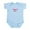 Sky Blue, variant on CafePress - Jesse's Girl Infant Bodysuit - Baby Light Bodysuit, Size Newborn - 24 Months