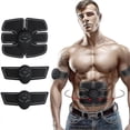 thumbnail image 2 of USB Rechargeable Abdominal Muscle Stickers Home Fitness Equipment Smart Fitness Instrument Six Pack Abdominal Muscles Stimulator, 2 of 5