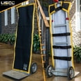 thumbnail image 7 of US Cargo Control Quilted Hand Truck Cover 50" x 16". Squared Top Hand Truck Pad with Hook and Loop Straps, Padded Cotton/Polyester Quilted Furniture Pads for Moving, Storage, Deliveries, 7 of 7