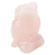 thumbnail image 4 of Estatua Natural Ecomeon Cuarzo Rosa Tallado Decoración en Forma de búho Tamaño 1.5 Pulgadas, 4 of 6
