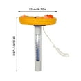thumbnail image 4 of LEEYNEER Floating For Swimming Pool Pond Tub Water Turtle 1Ml 1X Pool Thermometer Clearance, 4 of 9
