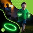 thumbnail image 5 of Windy City Novelties - 8" Green Glow Stick Bracelets - Bulk 50 Pack for Summertime Fun & Beach Parties, 5 of 6