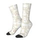 thumbnail image 1 of Balery White Rabbit Calcetas Largas con Estampado para Hombre y Mujer – Suaves y Transpirables, Talla Única (US 5-11), 1 of 6