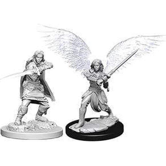 Dragones y mazmorras en miniatura: el maravilloso luchador Aasimar de Nolzur