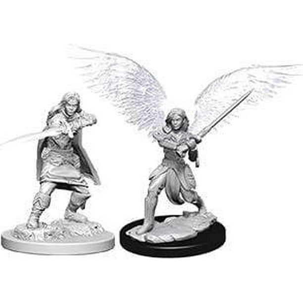 Dragones y mazmorras en miniatura: el maravilloso luchador Aasimar de Nolzur