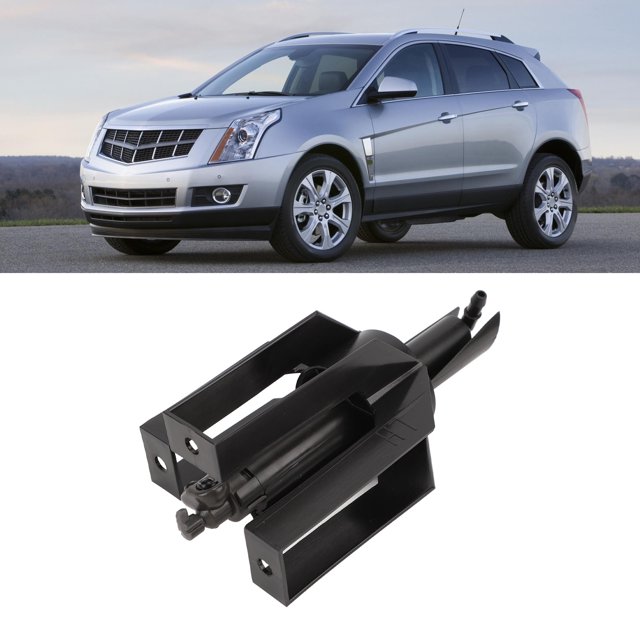 Front Headlight Washer Nozzle, Headlight Washer Nozzle Clear Vision Efficient Cleaning Enhanced Safety 15949235 for Vehicle