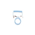 thumbnail image 1 of fastboy Mechanical Keyboard Cable Professional Keypad Connect Wires Type-c Spring Aviation Cables Connector Wire Computer Accessory Skyblue, 1 of 7