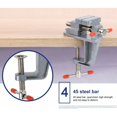 thumbnail image 5 of Aleación de Aluminio Pequeña Mesa Abrazadera Vice Hobby Joyería Trabajo 30MM - DIY Mesa Vise Miniatura Vise Pequeños Joyeros Hobby Abrazadera en Banco Vice Taladro Herramienta, 5 of 5