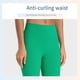 thumbnail image 4 of Pantalones cortos deportivos elásticos para levantamiento de cadera y cintura alta 2, 4 of 5