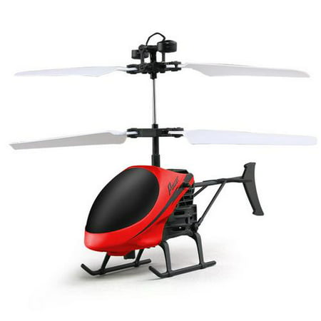 Mini Remote Control Helicopter, Gesture Induction Helicopter USB Charge LED Flashing Light Helikopter Best Birthday Christmas Festival Gift for Kids Boys (Best Quality Rc Helicopter)