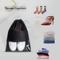 thumbnail image 5 of 18 piezas de bolsas de viaje para zapatos, portátiles, transparentes, para el hogar, a prueba de polvo, 5 of 5