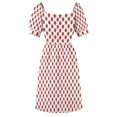 thumbnail image 6 of strawberry doodle pattern Sleeveless Dress Women's long dress elegant evening dresses for women 2024, 6 of 7