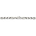 thumbnail image 4 of 925 Sterling Silver 4mm Rolo Chain 20 Inch, 4 of 5