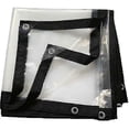 thumbnail image 1 of Perforated Waterproof Tarpaulin, Transparent, Foldable, 1 of 3