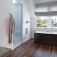 thumbnail image 2 of Gatco 1284B Glam All Modern Décor 6.5" Double Robe Hook, Brushed Brass, 2 of 4