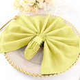 thumbnail image 2 of Cloth Napkins Set of 100, 20x20 Inch Yellow Seamless Dinner Napkins, Washable Linen Table Napkin Cloth with Hemmed Edges for Weddings, Party and Banquet, 2 of 16