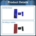 thumbnail image 6 of Unique Bargains 3 Pcs Automatic Foot Pedal Pads Foot Accelerator Pedal Covers for Jeep Grand Cherokee 2022-2025 Stainless Steel Blue, 6 of 6