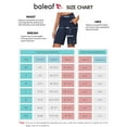thumbnail image 6 of BALEAF Women's Bermuda Shorts Long Athletic Shorts High Waisted 10" for Running Walking Gym Quick Dry Navy Size S, 6 of 6