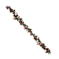 thumbnail image 1 of Justharion 1 .8m Rattan Simulative Cirrus Waterproof Reusable Decorative Rattan With light Beautifully Christmas Decorated Rattan, 1 of 6